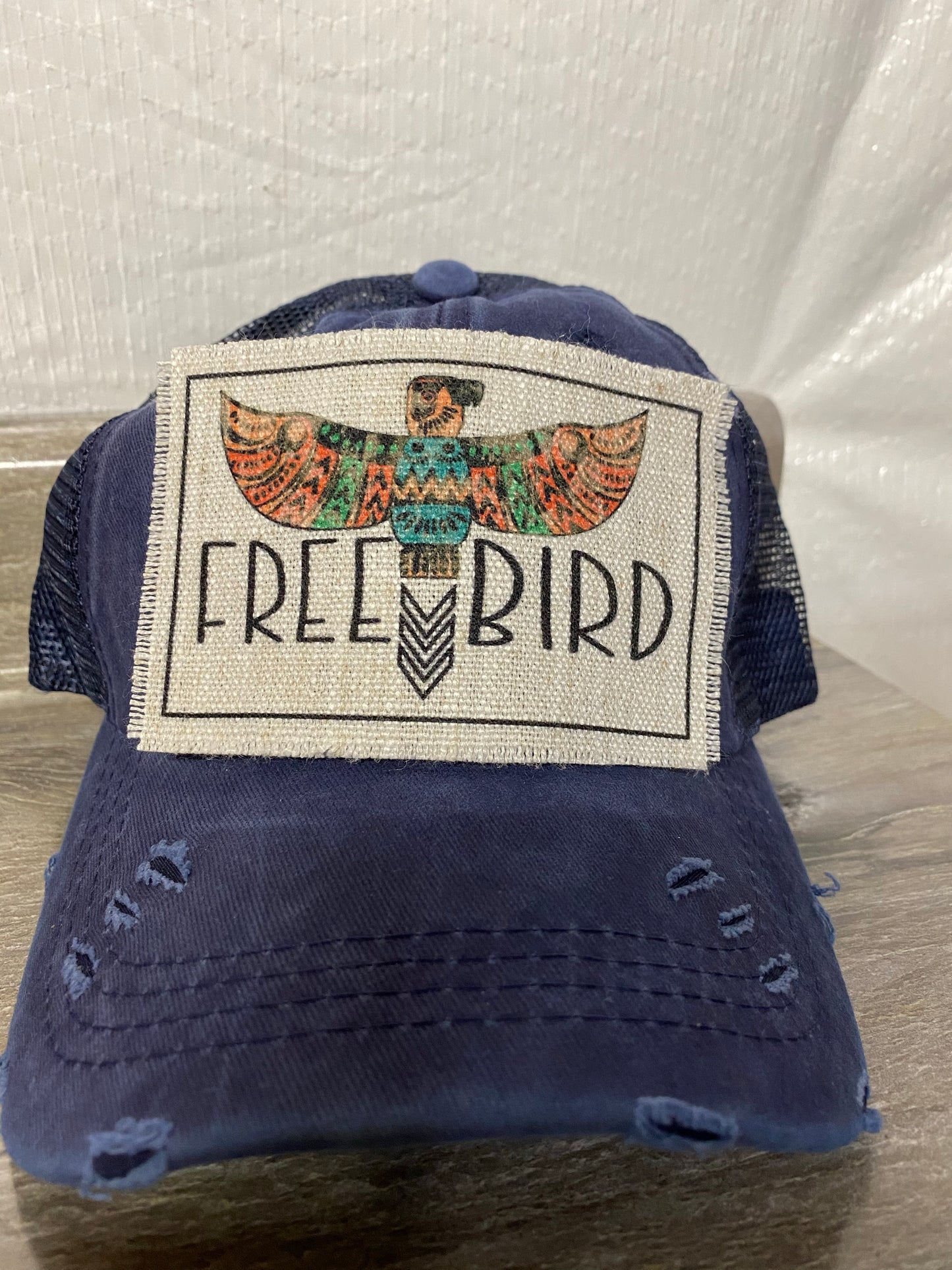 Free Aztec Bird Hat Patch