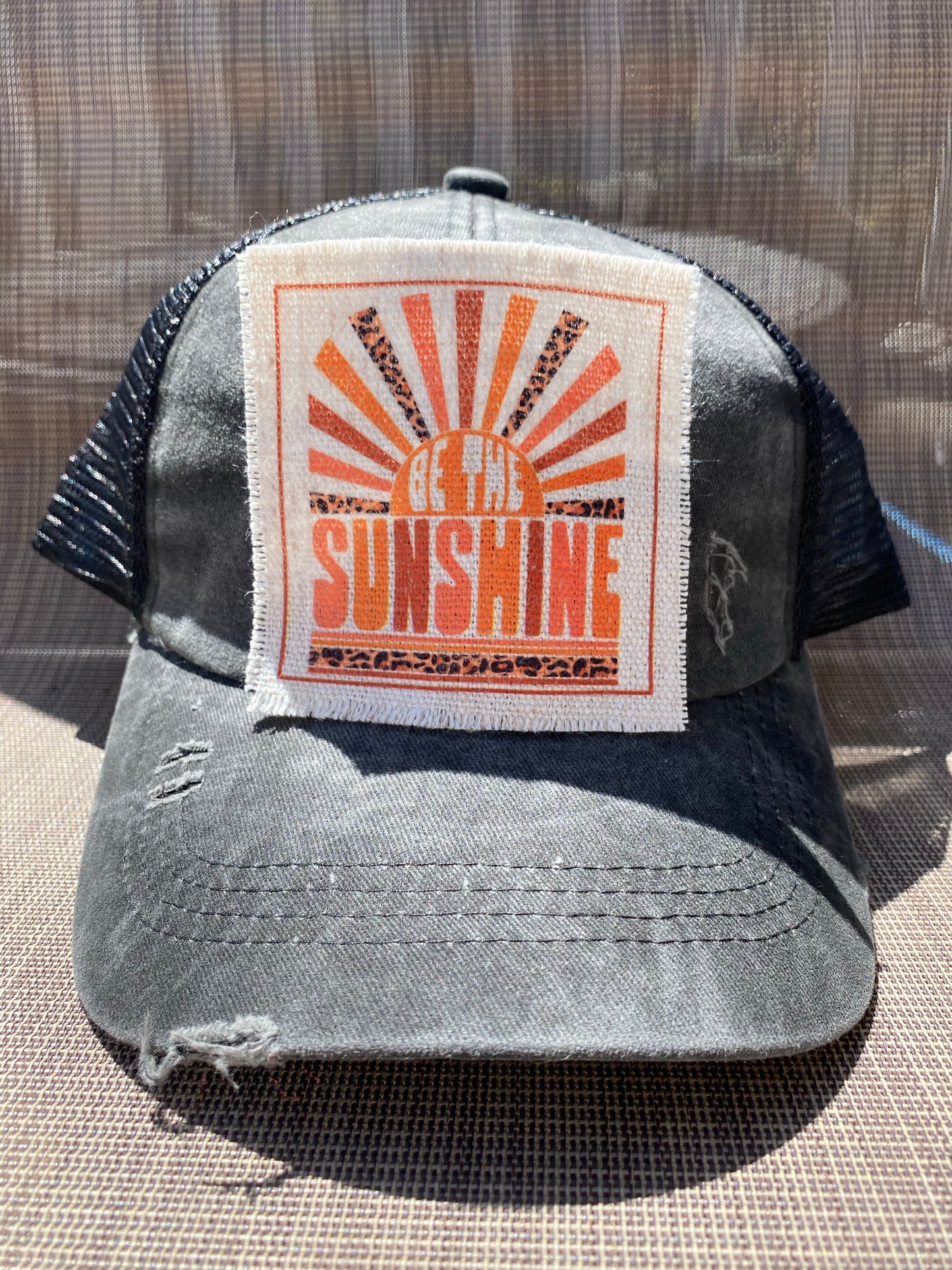 Be The Sunshine Hat Patch