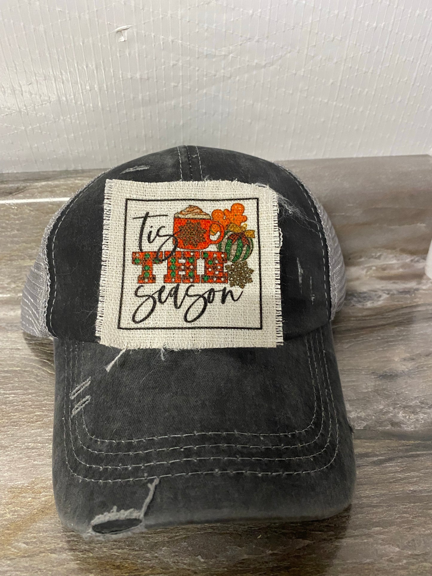 Tis' The Season Mug and Ornament Hat Patch